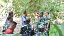 Dandim Ponorogo Dampingi Danrem 081/Dsj Tinjau Sasaran Pembangunan Jembatan Perintis Garuda dan Jembatan Armco