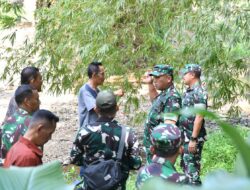 Dandim Ponorogo Dampingi Danrem 081/Dsj Tinjau Sasaran Pembangunan Jembatan Perintis Garuda dan Jembatan Armco