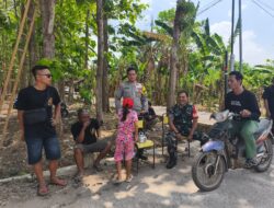 Sinergi Babinsa dan Bhabinkamtibmas Perkuat Kamtibmas Melalui Ngopi Santai Bareng Warga